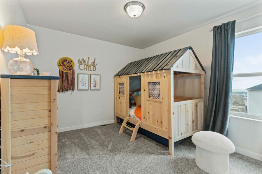 Furnished interior in a model home at The Trails at Aspen Ridge – Altitude Collection in Colorado Springs (Image 24).