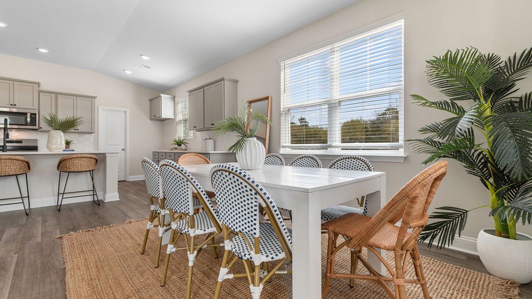 Furnished interior in a model home at The Bluffs at Mill Creek in Florence (Image 18).