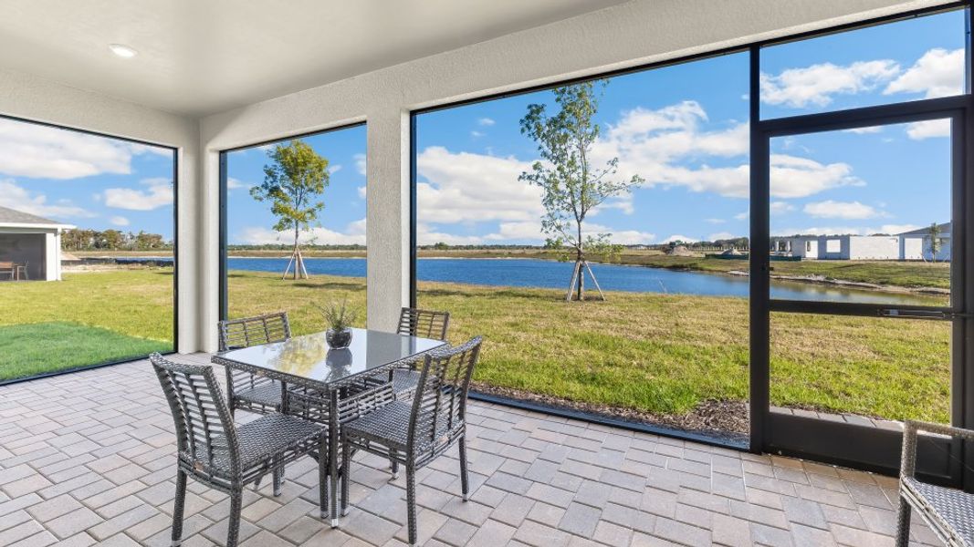 Exterior details of a home in Cove at West Port - Tradition, Port Charlotte (Image 6).