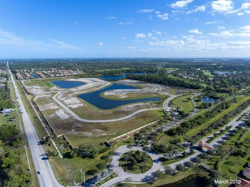 Site preparation and early development at Bent Pine Preserve in Vero Beach, FL (Image 73).