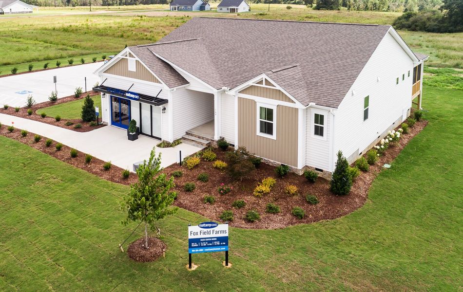 Front exterior of a home in the Fox Field Farms community, located in Broadway, NC (Image 9).