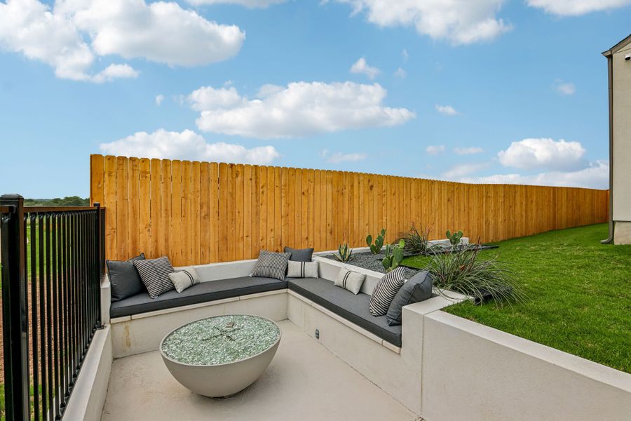 Exterior details of a home in Manors Collection - Freedom at Anthem, Kyle (Image 13).