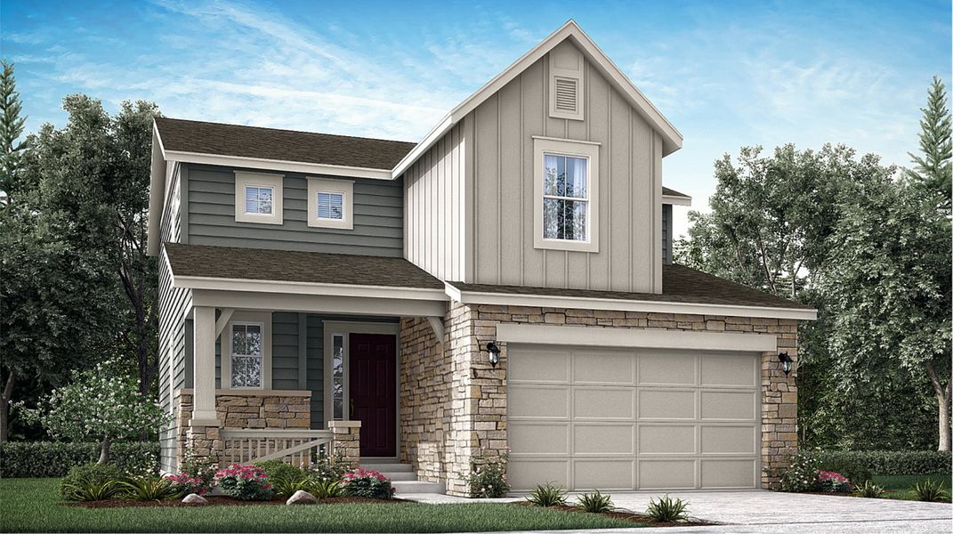 Image 8 of the Willow Bend: The Pioneer Collection community in Thornton, CO.