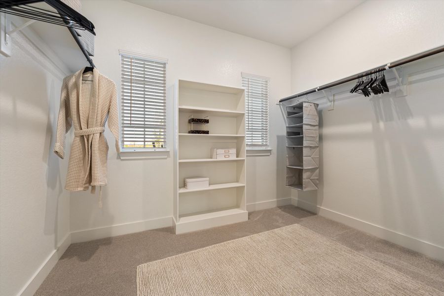 Furnished interior in a model home at Grayson Ridge in Van Alstyne (Image 38).