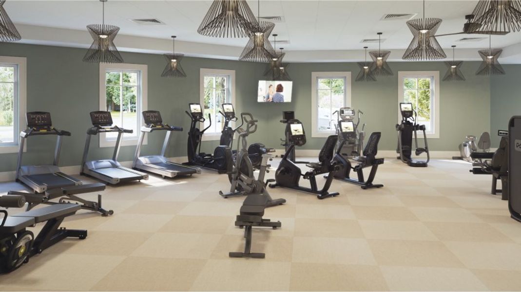 fitness center