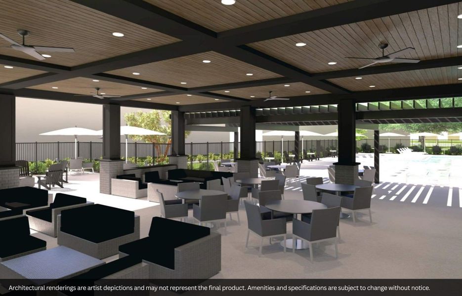 Covered Pavilion at the Future Amenity