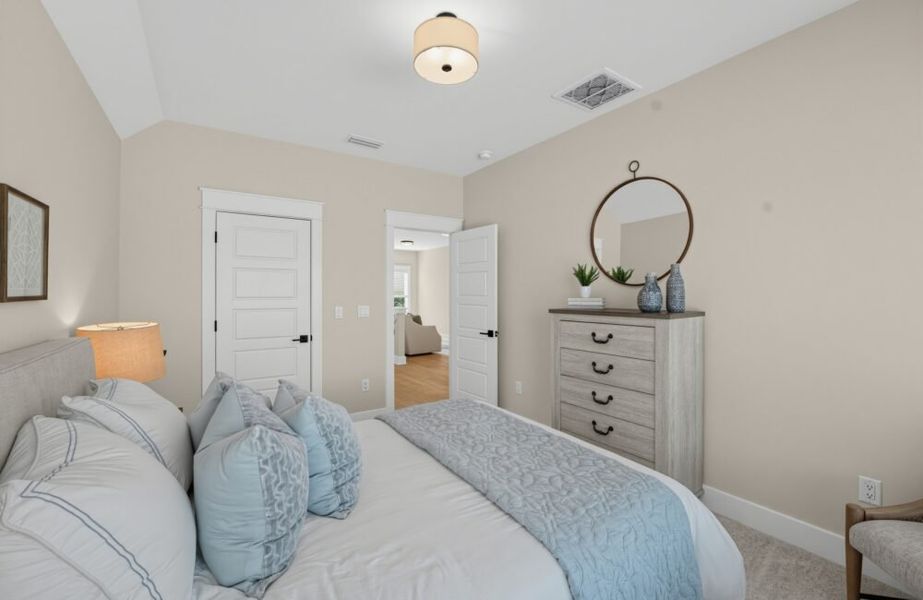 Furnished interior in a model home at King's Landing in Panama City (Image 22). Furnished interior in a model home at King's Landing in Panama City (Image 22).