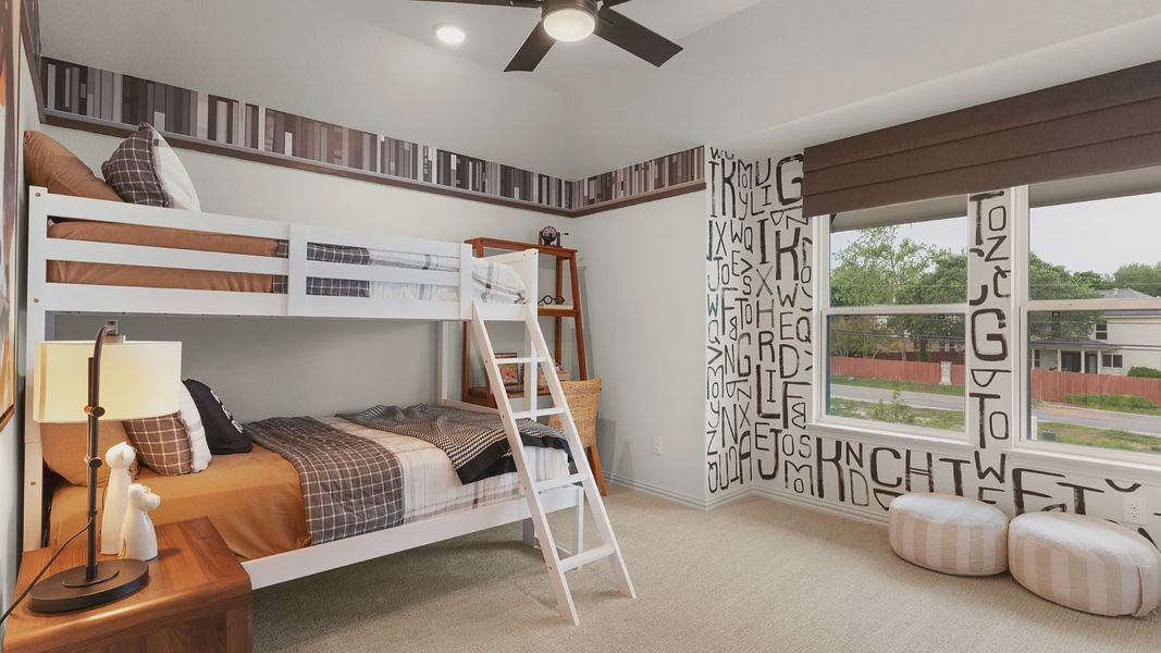 Furnished interior in a model home at Piedmont in San Antonio (Image 54).