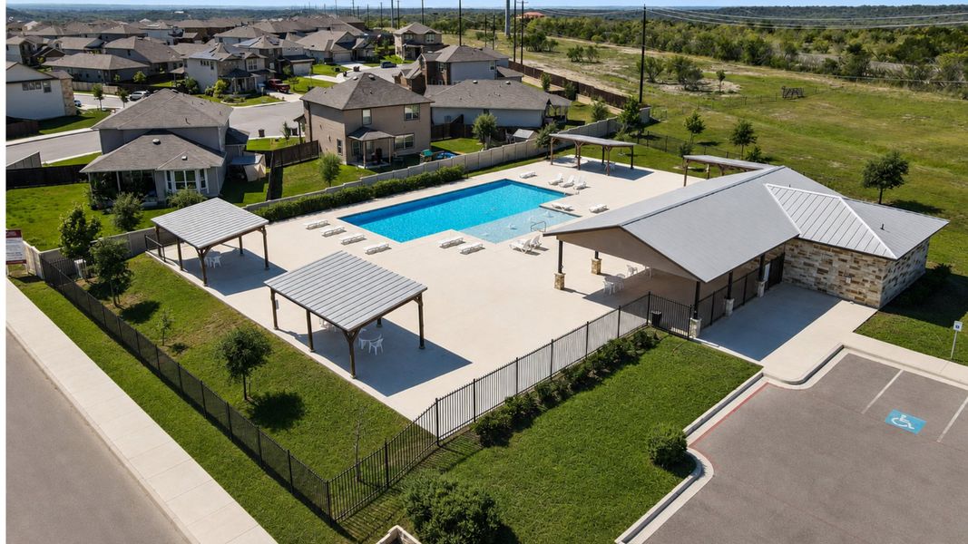 Pool Amenity Building Pool Amenity Building