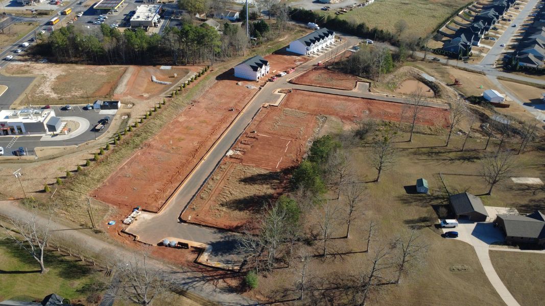 Site preparation and early development at Cottage Corners in Taylors, SC (Image 20). Site preparation and early development at Cottage Corners in Taylors, SC (Image 20).