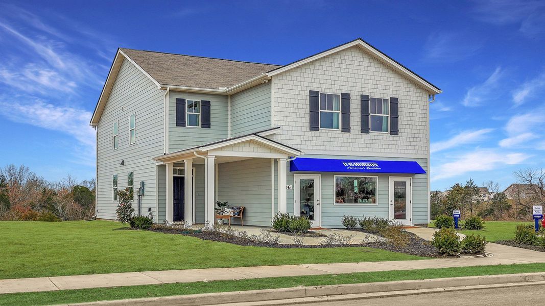 Front exterior of a home in the Percy Cove community, located in Antioch, TN (Image 2). Front exterior of a home in the Percy Cove community, located in Antioch, TN (Image 2).