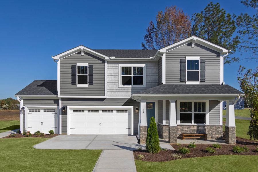 3-car garages available