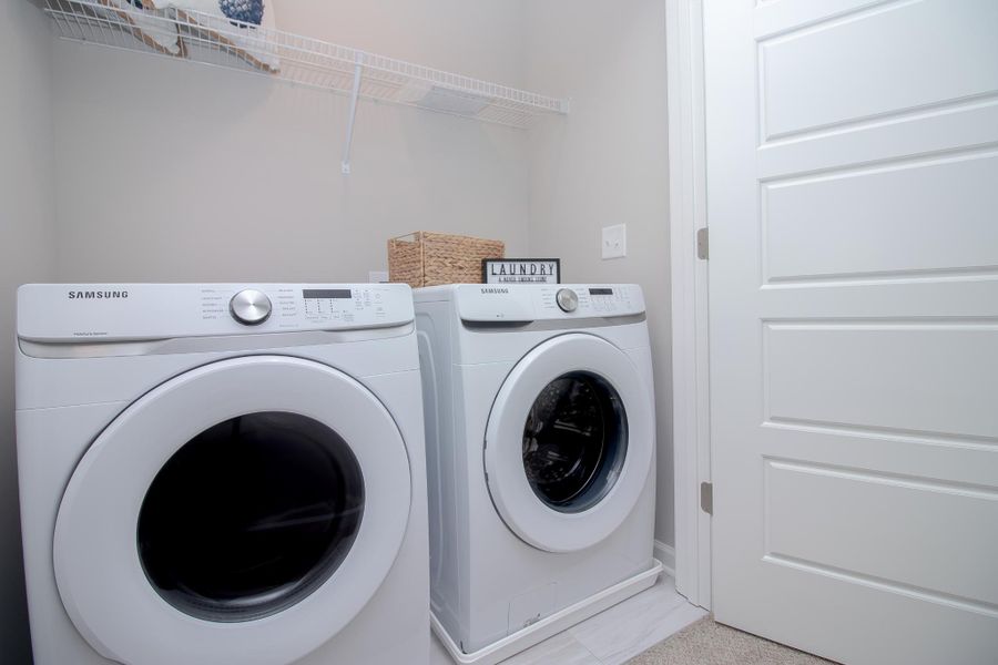 Furnished interior in a model home at Jackson Towne in Murfreesboro (Image 17). Furnished interior in a model home at Jackson Towne in Murfreesboro (Image 17).