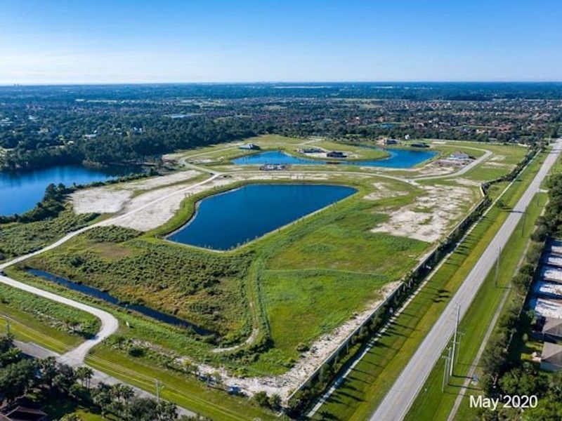 Site preparation and early development at Bent Pine Preserve in Vero Beach, FL (Image 68).