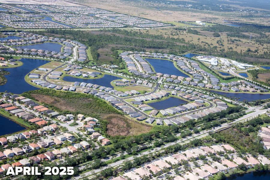 Aerial April 2025 | Lake Park at Tradition:Aerial April 2025 | Lake Park at Tradition