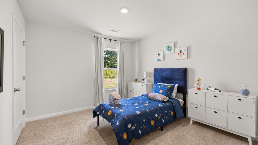 Furnished interior in a model home at Lost Creek in Dallas (Image 47).