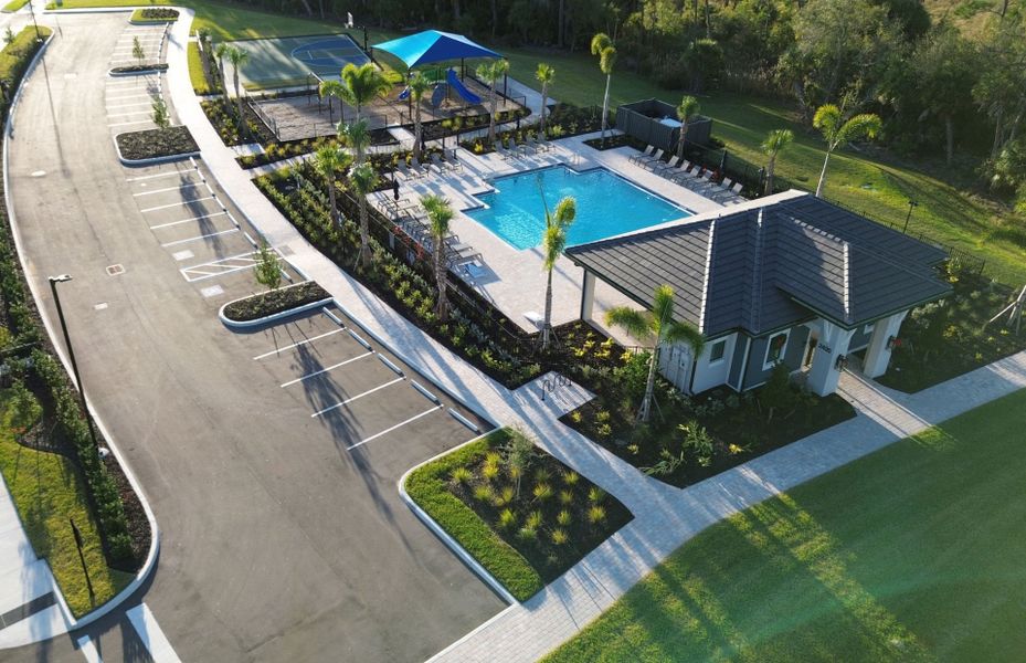 Private amenities and new homes in North Port, FL