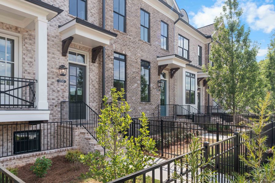 Exterior details of a home in Byers Park, Alpharetta (Image 29).