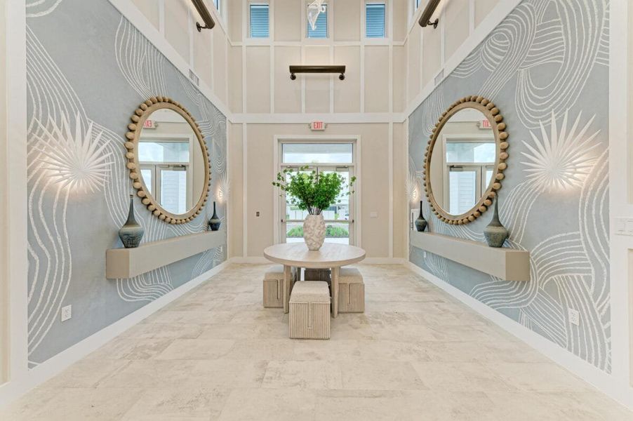 Furnished interior in a model home at Artisan at Watercolor Place in Bradenton (Image 133).