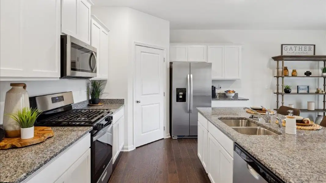 Furnished interior in a model home at The Ridge at Neals Landing in Knoxville (Image 5).