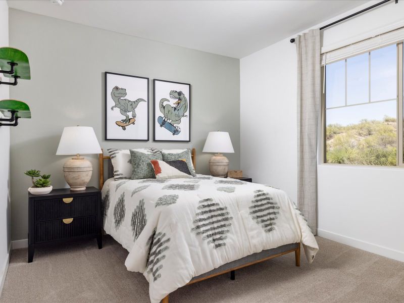 Furnished interior in a model home at Naranja Trails in Oro Valley (Image 20). Furnished interior in a model home at Naranja Trails in Oro Valley (Image 20).