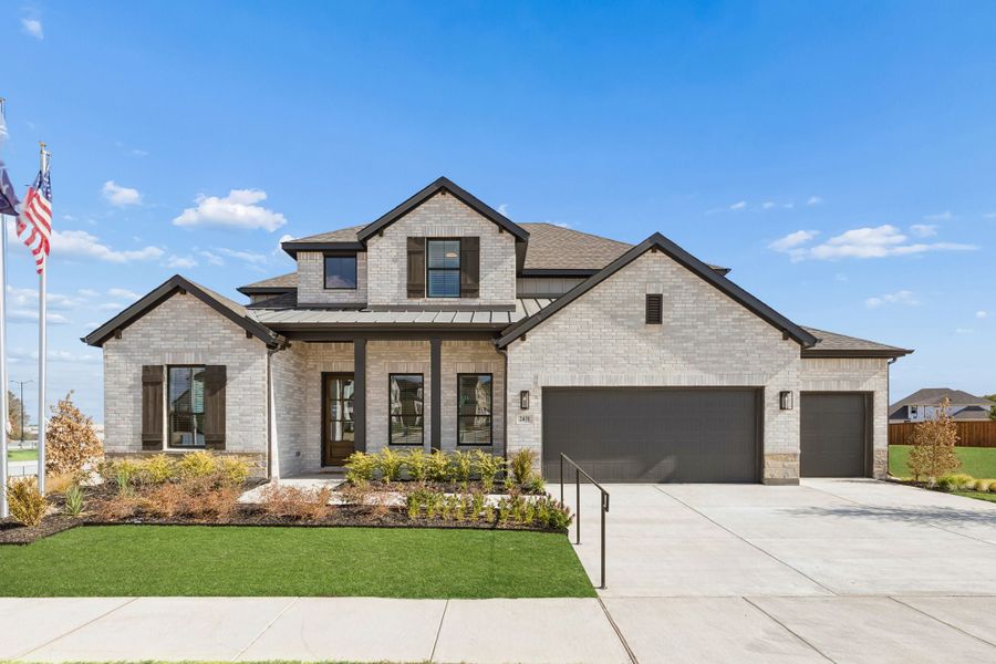Front exterior of a home in the Rainwater Crossing community, located in Celina, TX (Image 4).