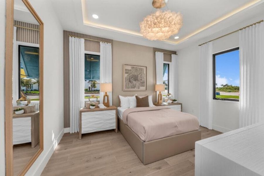Furnished interior in a model home at Aqua in Bradenton (Image 81). Furnished interior in a model home at Aqua in Bradenton (Image 81).