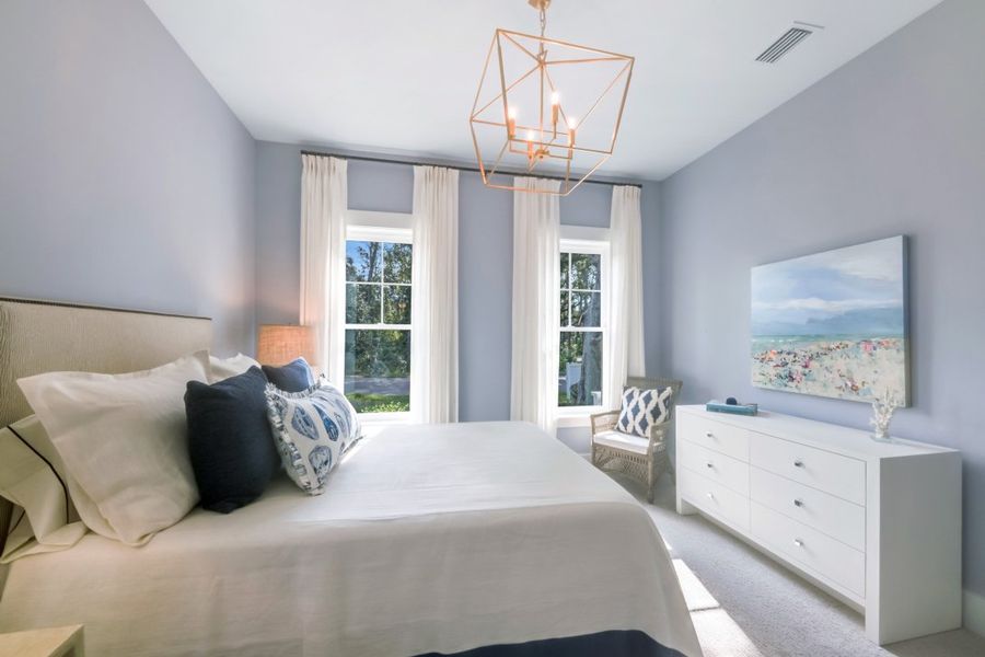 Furnished interior in a model home at Ocean Ridge in St. Augustine Beach (Image 37).