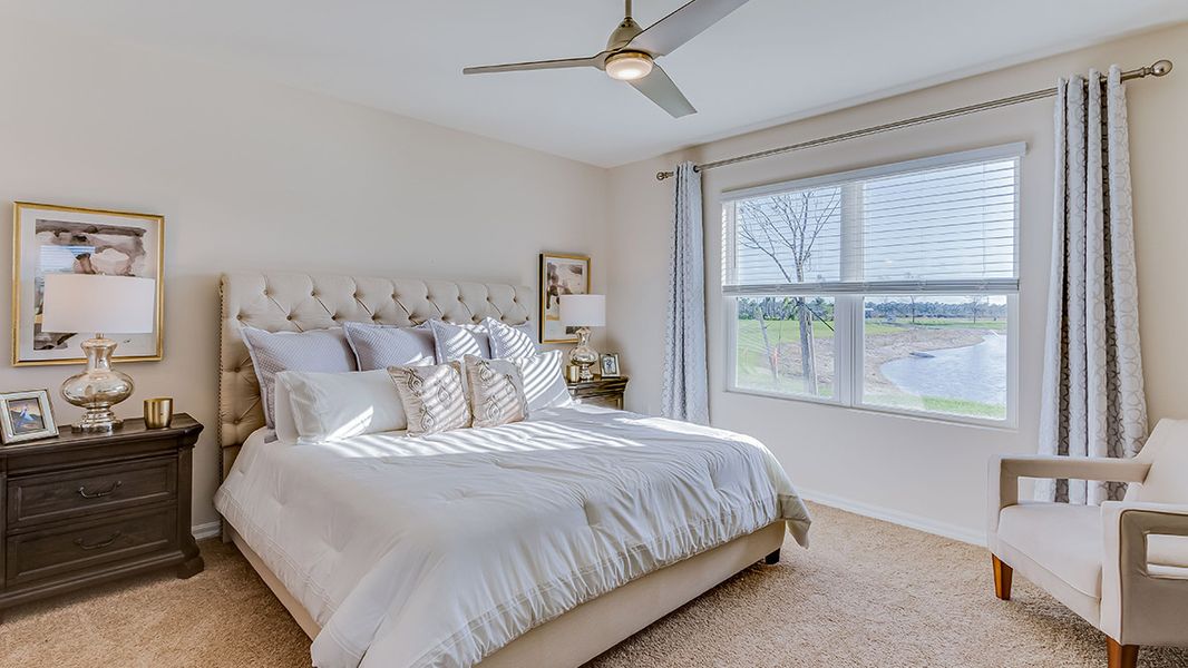 Furnished interior in a model home at Belle Arbor in Labelle (Image 6).