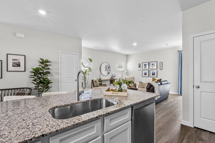Furnished interior in a model home at Greenlawn Village in Columbia (Image 9). Furnished interior in a model home at Greenlawn Village in Columbia (Image 9).