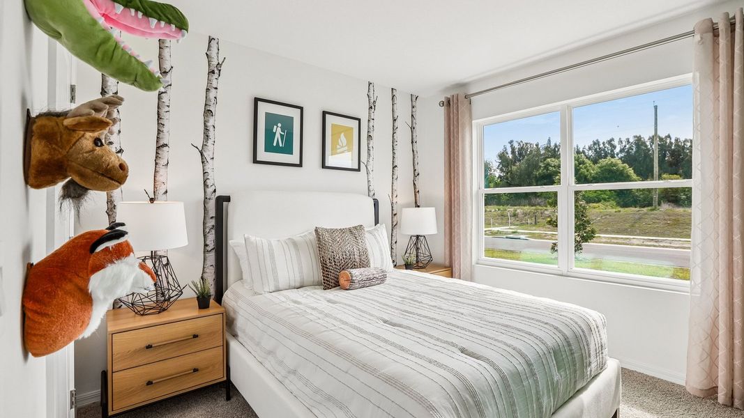 Furnished interior in a model home at Brookside in Ruskin (Image 37). Furnished interior in a model home at Brookside in Ruskin (Image 37).