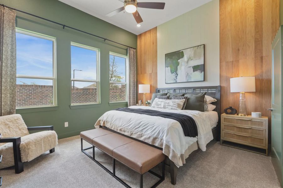 Furnished interior in a model home at Emory Glen in Magnolia (Image 9). Furnished interior in a model home at Emory Glen in Magnolia (Image 9).