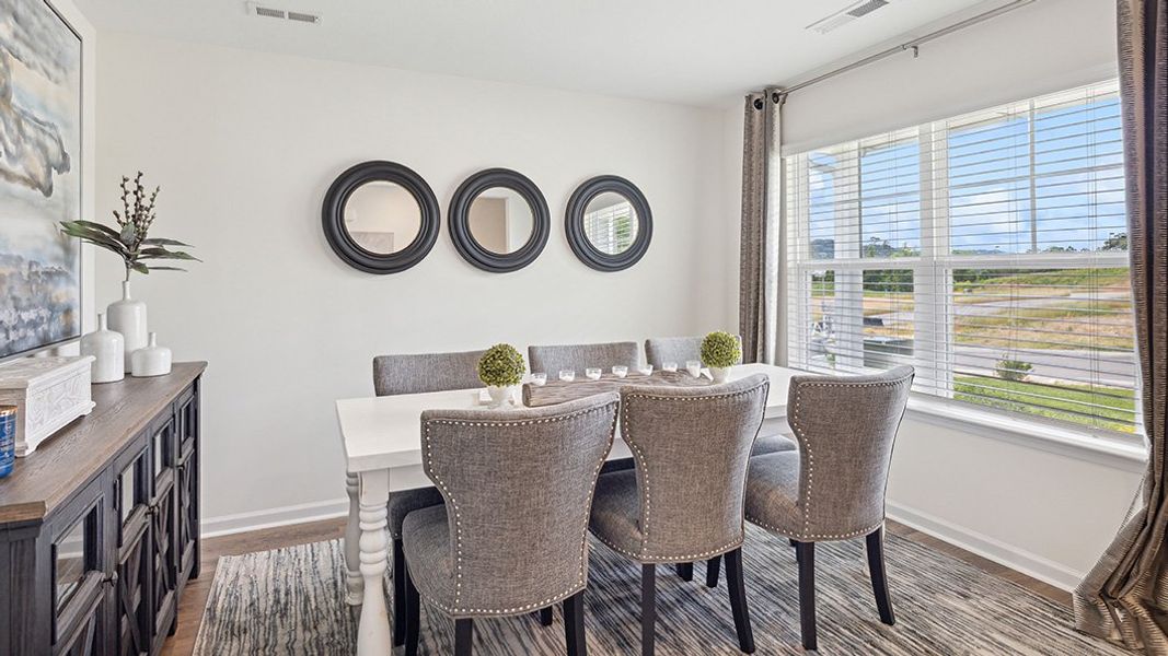 Furnished interior in a model home at Oak Hill in Vonore (Image 11).