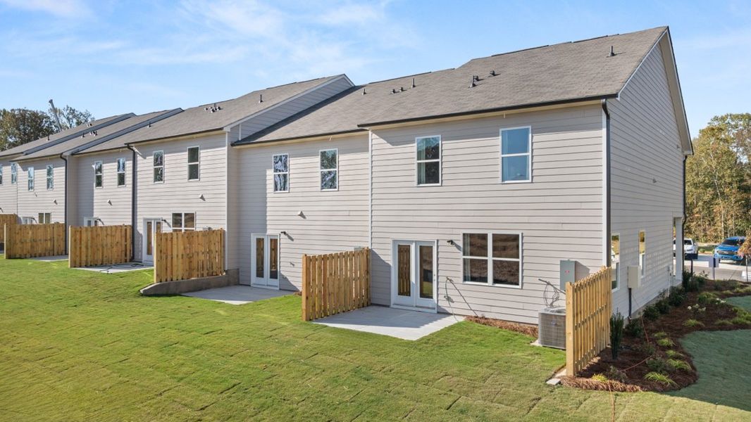 Exterior details of a home in Hughes Court, Dawsonville (Image 2).