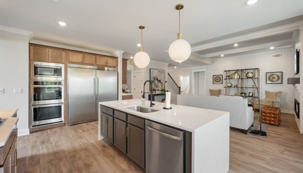 Furnished interior in a model home at Ponderosa Farms Manor in Gainesville (Image 23). Furnished interior in a model home at Ponderosa Farms Manor in Gainesville (Image 23).