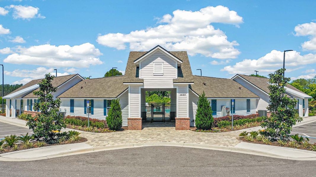 Front exterior of a home in the Copes Landing community, located in Jacksonville, FL (Image 3).