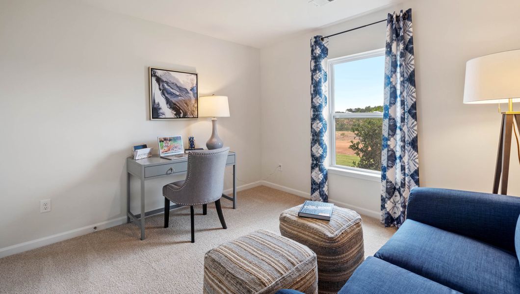 Furnished interior in a model home at Lakestone in Woodruff (Image 19). Furnished interior in a model home at Lakestone in Woodruff (Image 19).