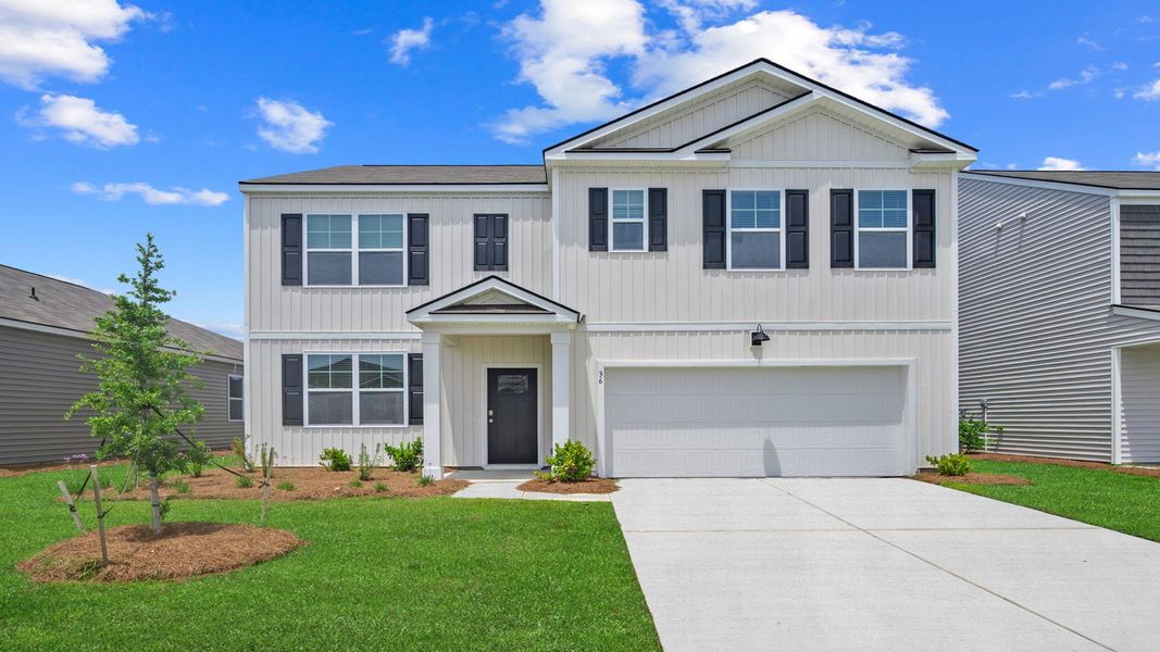 Front exterior of a home in the Fairhaven community, located in Statesboro, GA (Image 11).