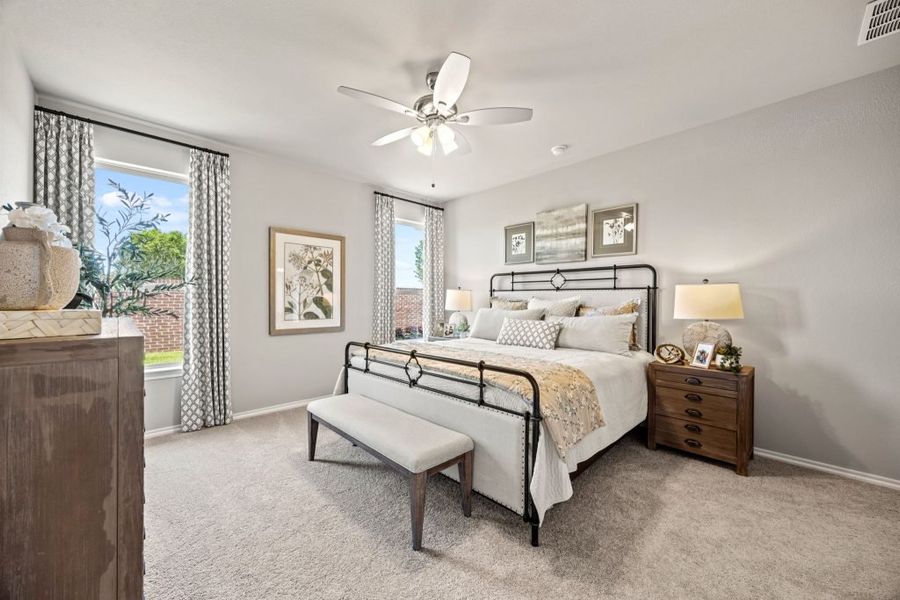 Furnished interior in a model home at ValleyBrooke in Mesquite (Image 16). Furnished interior in a model home at ValleyBrooke in Mesquite (Image 16).