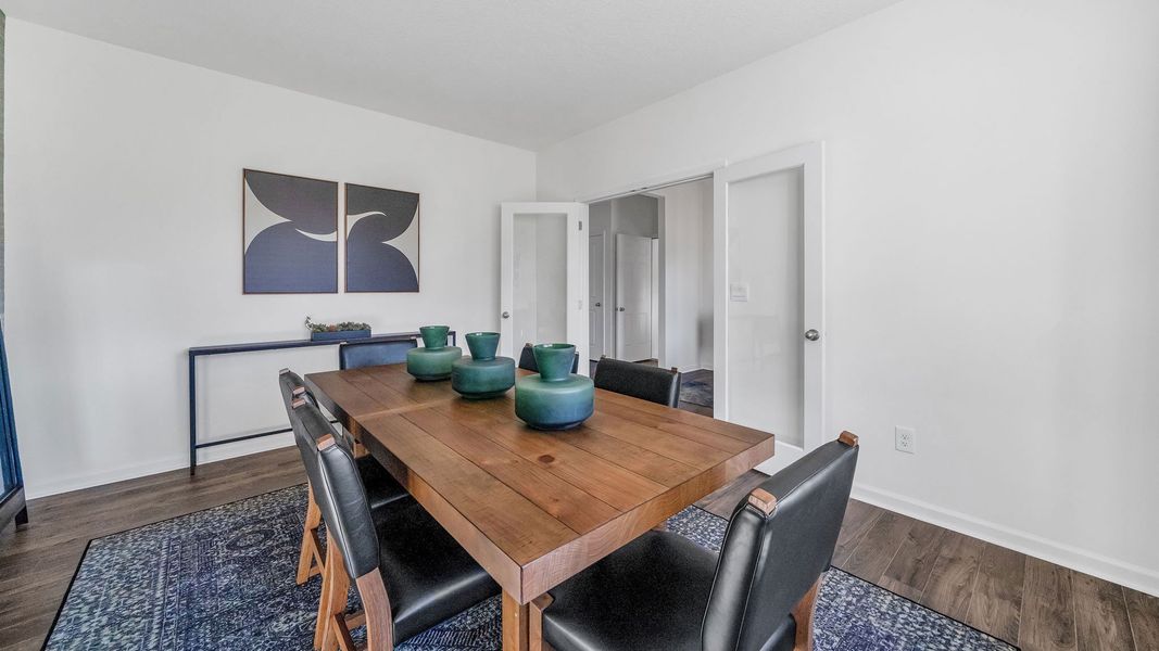 Furnished interior in a model home at Catlett Cove in Knoxville (Image 12). Furnished interior in a model home at Catlett Cove in Knoxville (Image 12).