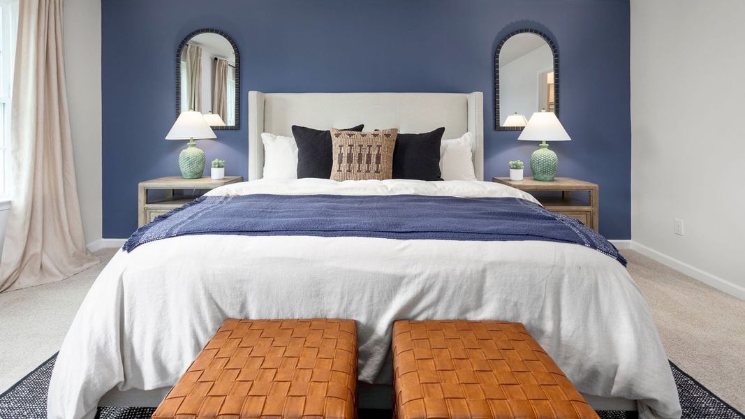 Furnished interior in a model home at Neal Farm in Stokesdale (Image 32).