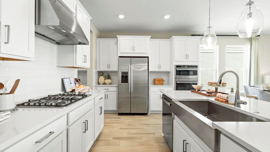 Furnished interior in a model home at Indigo Creek in Apollo Beach (Image 20). Furnished interior in a model home at Indigo Creek in Apollo Beach (Image 20).