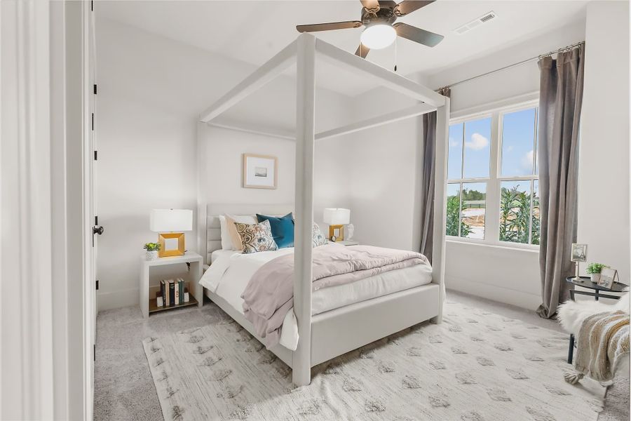 Furnished interior in a model home at Reeds Vale in Franklin (Image 16).