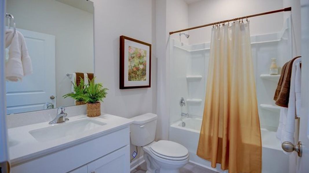 Furnished interior in a model home at Quarry Hills - D.R. Horton in Graham (Image 12). Furnished interior in a model home at Quarry Hills - D.R. Horton in Graham (Image 12).