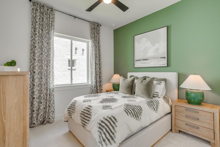 Furnished interior in a model home at Ten Mile Creek in Celina (Image 53).