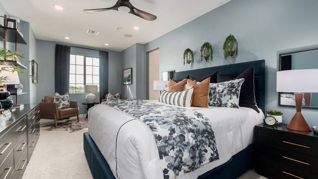 Furnished interior in a model home at Surprise City Center in Surprise (Image 29).