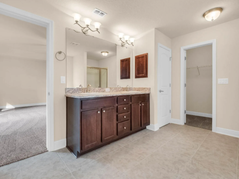 Furnished interior in a model home at Pine Ridge in Beverly Hills (Image 10).