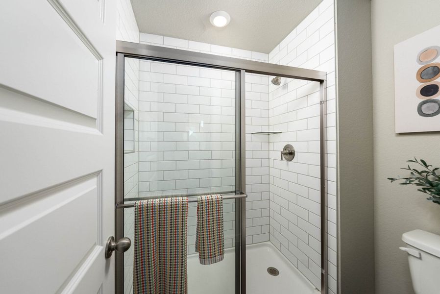 Furnished interior in a model home at August Fields in New Braunfels (Image 34). Furnished interior in a model home at August Fields in New Braunfels (Image 34).