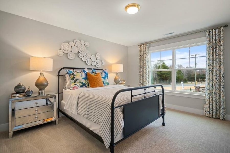 Furnished interior in a model home at Wexford in Elon (Image 16).