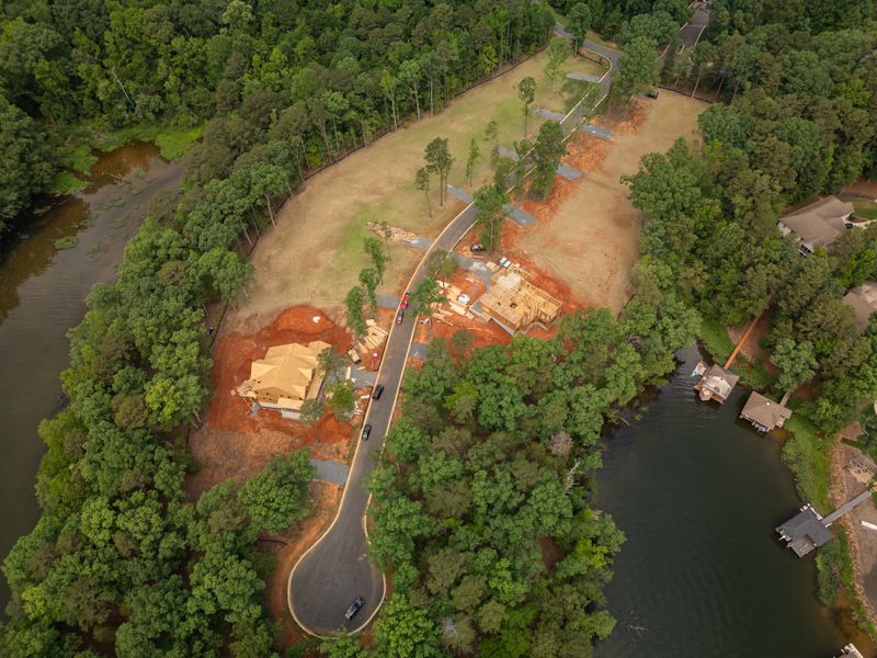 Site preparation and early development at Edgewater on Lake Tillery in Norwood, NC (Image 44).